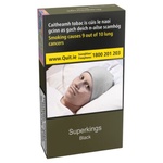 20 Superkings Black 100s Cigarettes